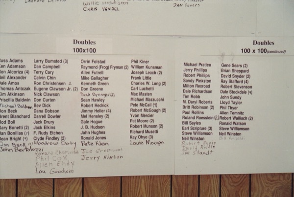 1980's ATA listed 100's broken on the season