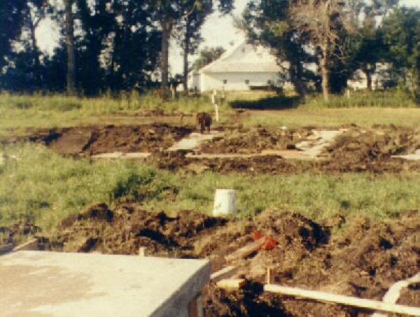 First Trap under construction 1982